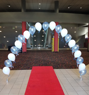String Balloon Arches by Jessica's Balloons in Arvada, Colorado