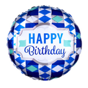 18inch Mylar Birthday Balloon
