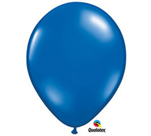 Blue 11 inch Latex Balloon