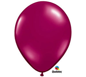 Burgundy 11 inch Latex Balloon