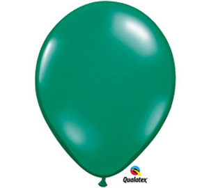 Green 11 inch Latex Balloon