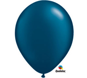 Navy 11 inch Latex Balloon