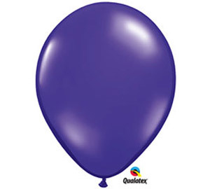Purple 11 inch Latex Balloon