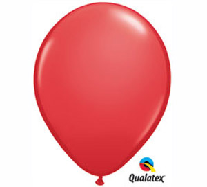 Red 11 inch Latex Balloon