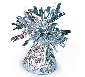 Silver Foil Balloon Weight