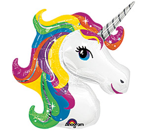 Unicorn Super Shape Mylar Balloon